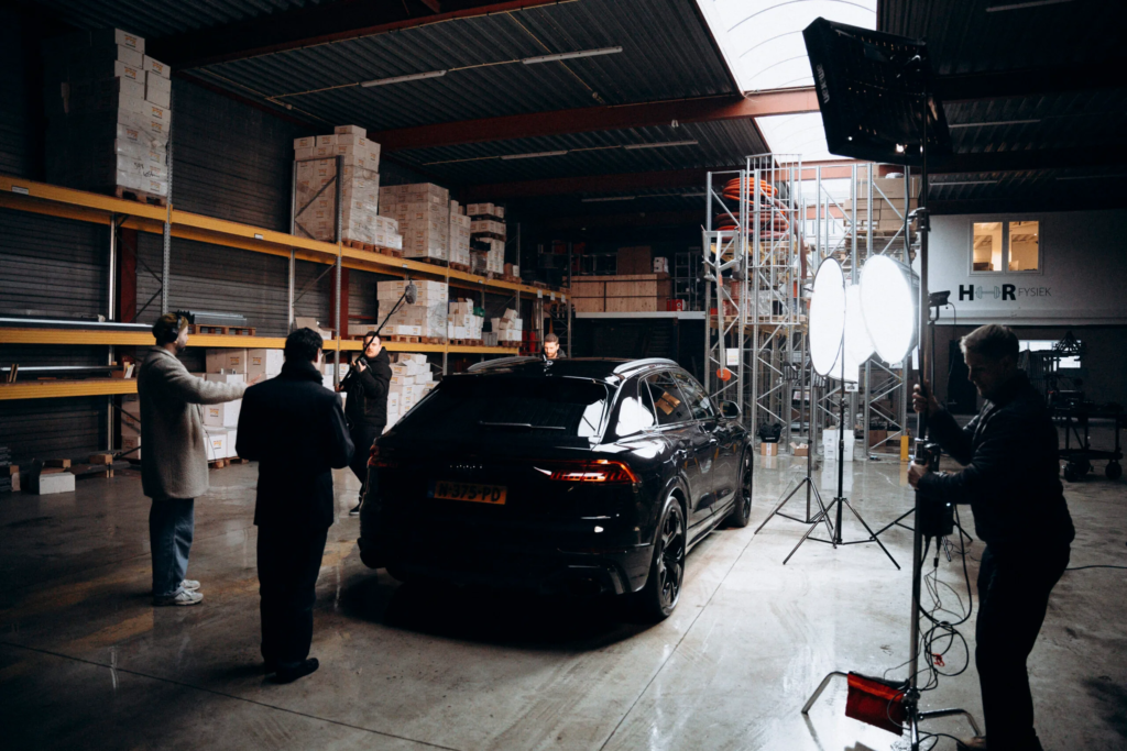 het laten maken van een tv commercial